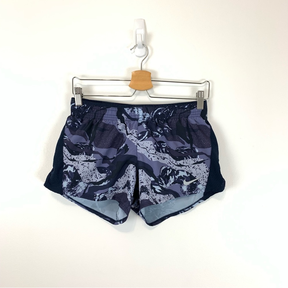 Nike Dri Fit Tempo Running Shorts in Blue Size Small